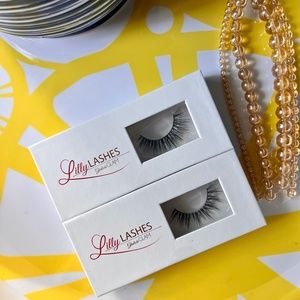 SOLD 2 pairs of Lilly Lashes Lite Mink 15mm lashes